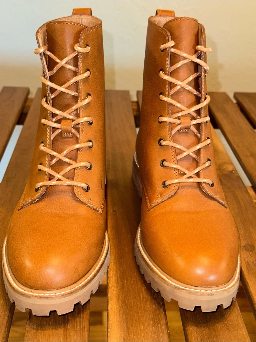 Madewell The Clair Lace-Up Boot Size 9.0